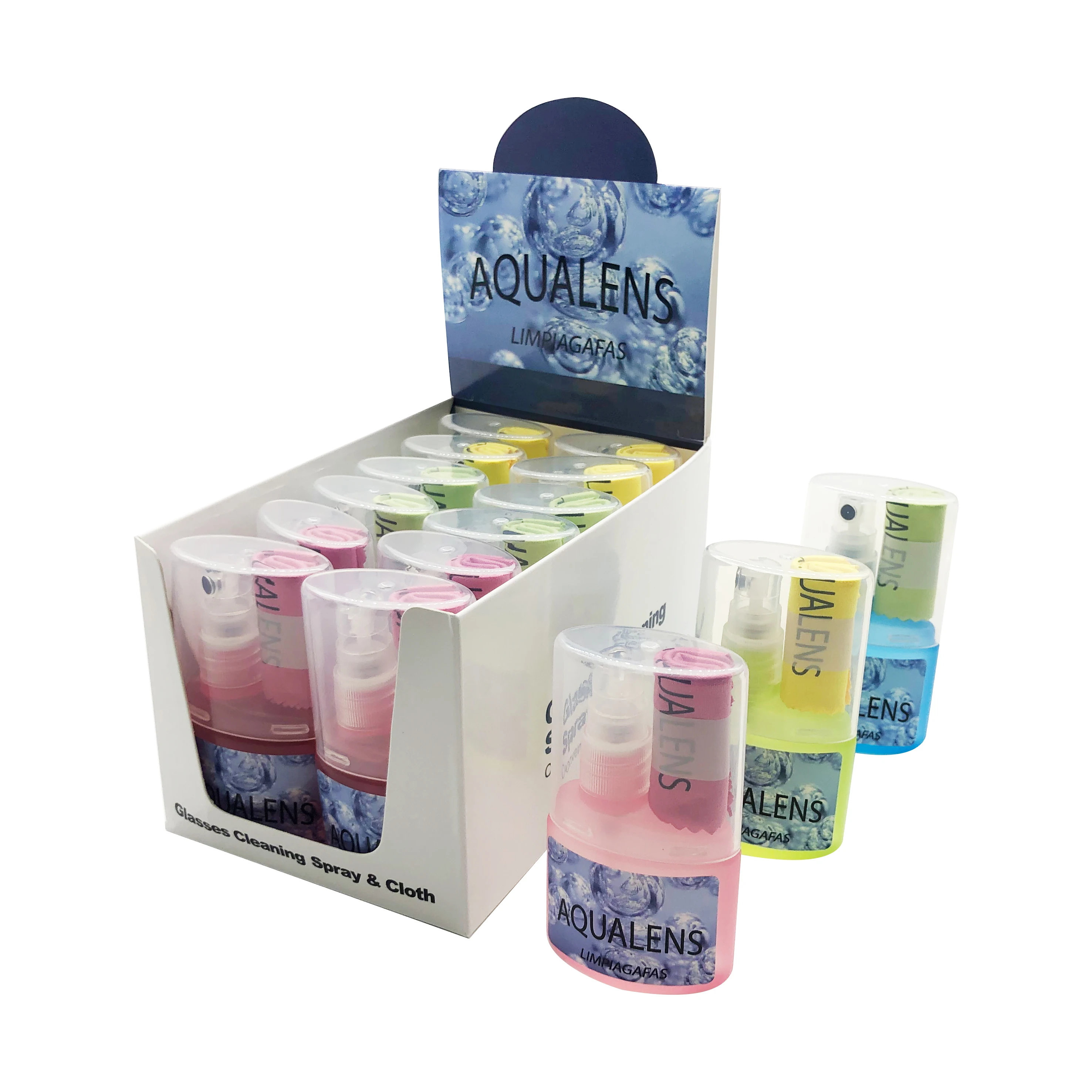 Eyeglasses Cloth Cleaning Liquid Spray Microfibre Cloth Anti-fog Spray Lens Cleaner Anti Fog Spray