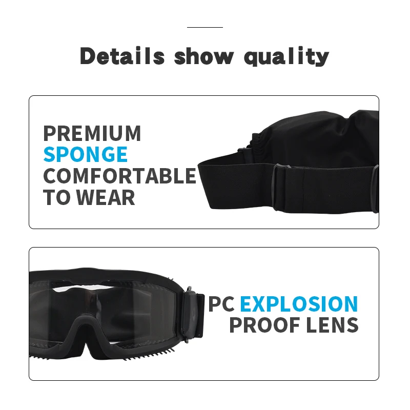 Clear glasses Protective Goggles glasses tactic tactical sunglasses safety glasses hunting