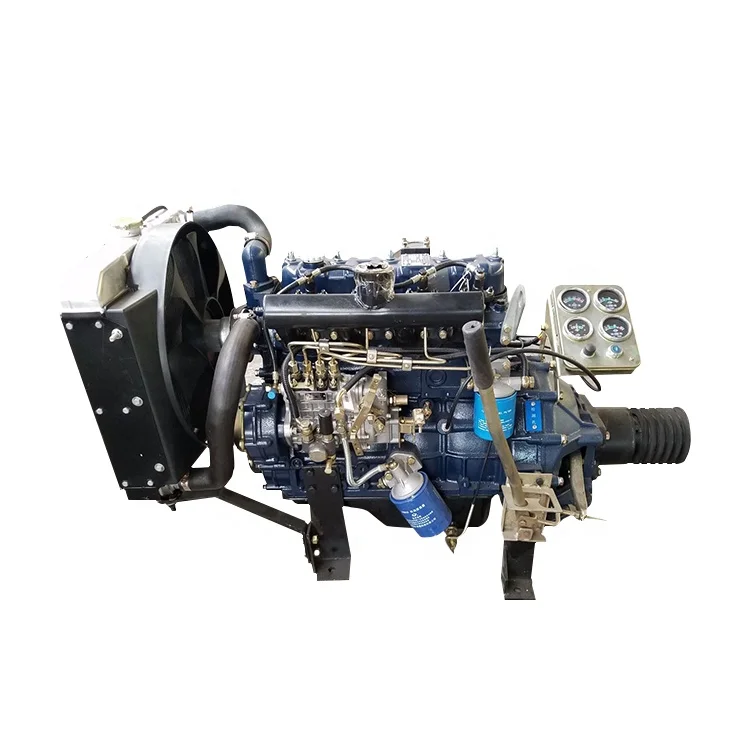 Chinese Manufacturer 35.3KW Clutch Diesel Engine 490G With PTO And Pulley