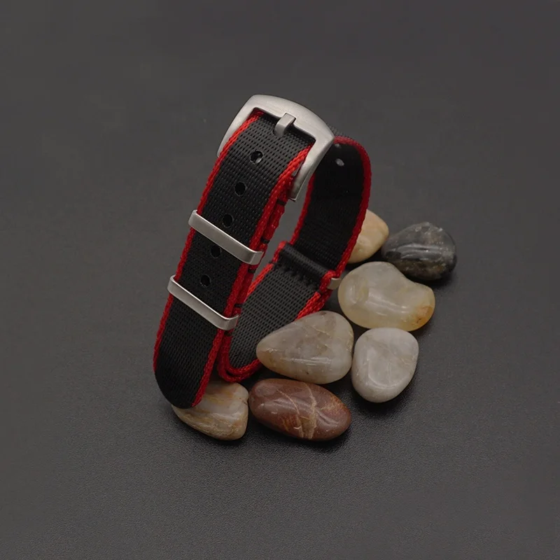 2019 Fashion Personality Seatbelt Nato Strap 20mm 22mm  Nylon Watch Strap