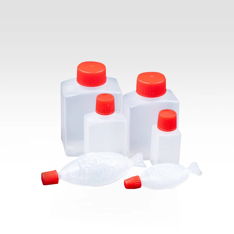 Disposable Plastic Japanese Takeaway Soy Sauce Bottle With Lid