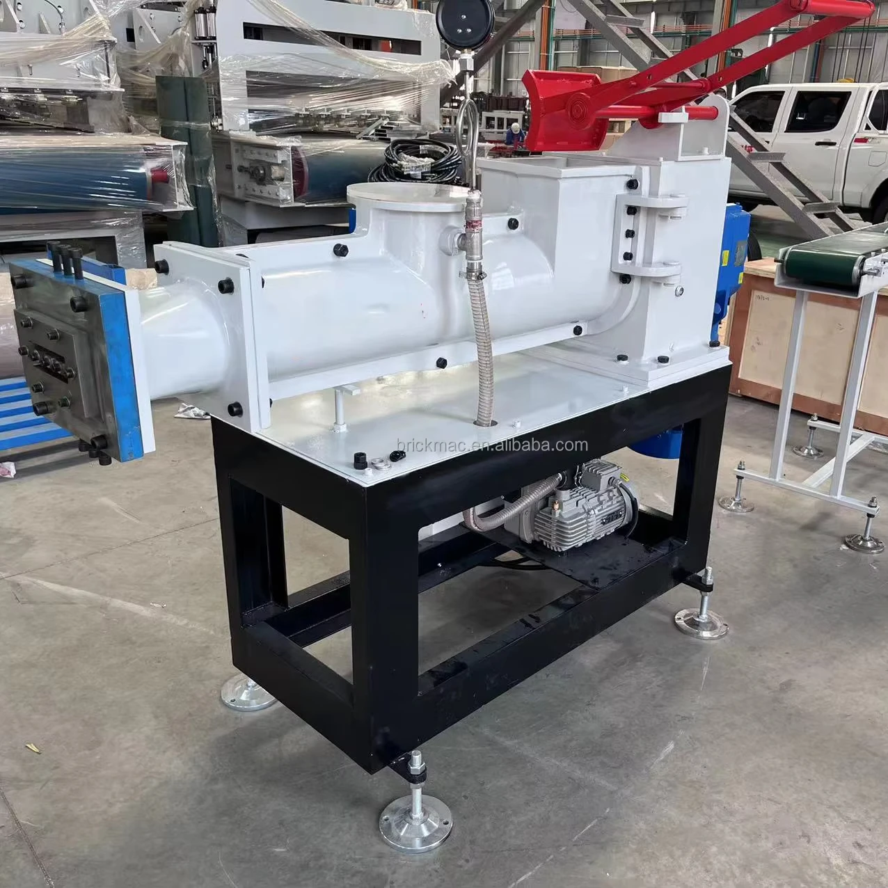 China best manufacturer brick extruding machine small extrusion equipment high vacuum extruder for clay trade Azerbaijan Russia