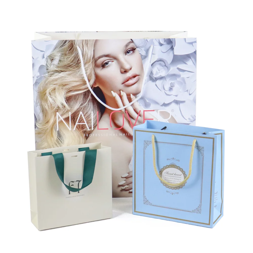 luxury shopping clothing paper bag a5 size accept customized printing packaging cardboard jewellery paper bags with logo