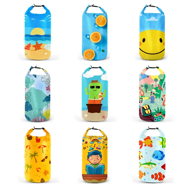 Leyi Yellow Custom Logo Dry Bag 5L,60 Liter Dry Bag Pvc,Waterproof Diaper Wet Dry Bag Customizable