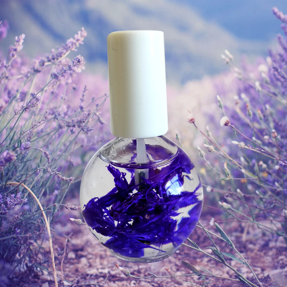 Фирменное Масло для кутикулы с цветами для лечения Ногтей, ароматизированное Восстанавливающее Средство для ногтей с цветочным ароматом