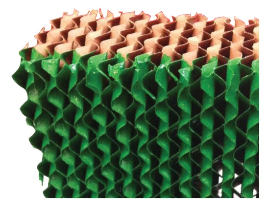 cooling pad kraft paper honeycomb filter air cooling pad