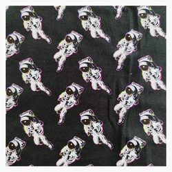 Breathable Cotton Knitting Fabric cotton jersey fabric custom printed for baby clothes