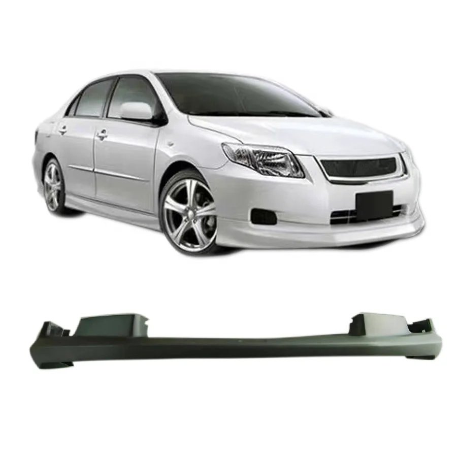 Автомобильный обвес для 2007-2011 Toyota Corolla Axio передняя губа ABS Пластиковый материал не имеет цвета 2008 автомобильные бамперные губы