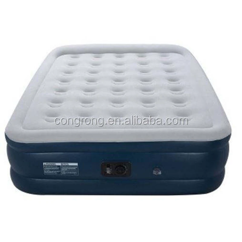 Queen size 3 layers inflatable air mattress