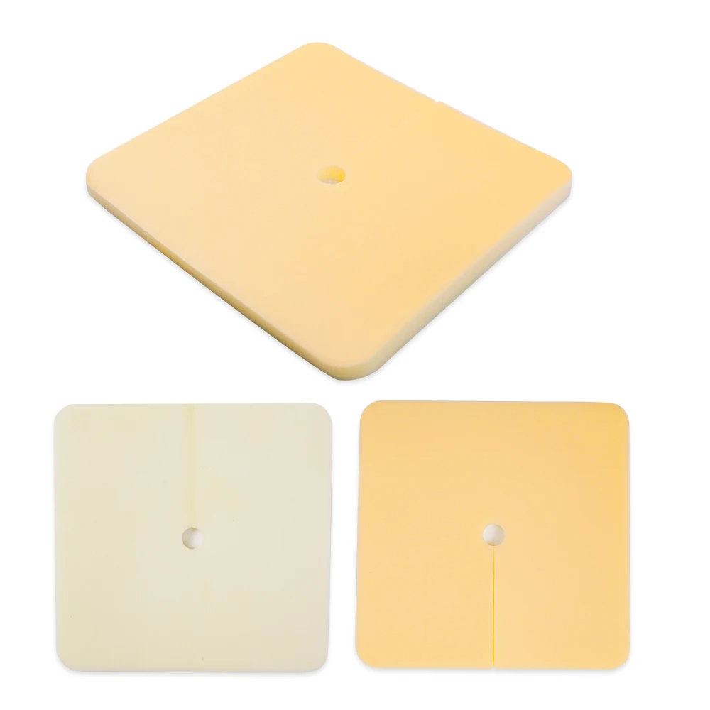 Trach Pads for Adaptive Surgical Tracheostomy Pad Trach Tube Cover,Tracheostomy Pad,Waterproof Skin Friendly for Neck Surgery