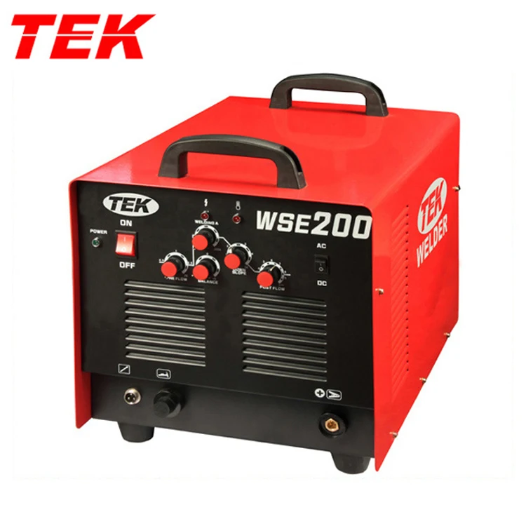 WSE-200 WSE200 AC/DC Square Wave MOS Inverter Argon Shield TIG Aluminum Welding Machine OEM
