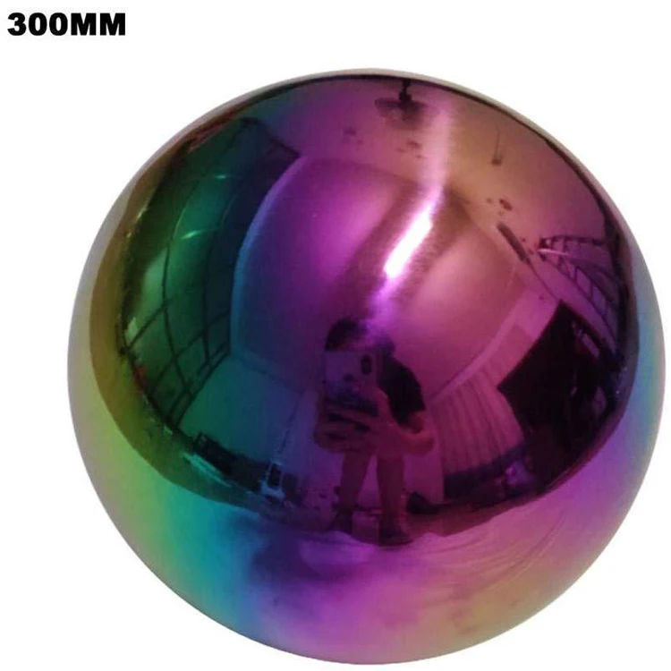 Цветной зеркальный отражающий шар из ПВХ на заказ, украшение на новый год, надувной Рождественский шар