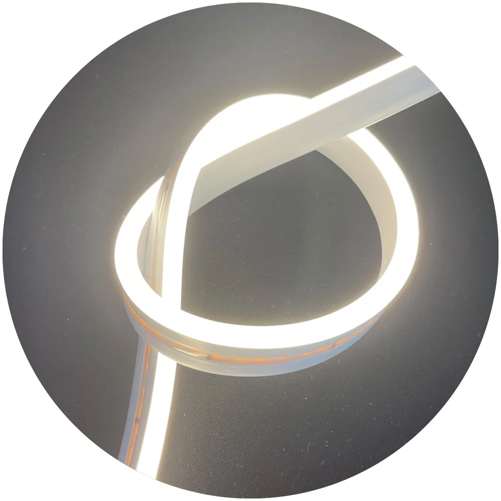 signage tape 4mm 4x11 2835 120leds 12 single color DC12V neon strip flexible ribbon led neon rope light for custom sign