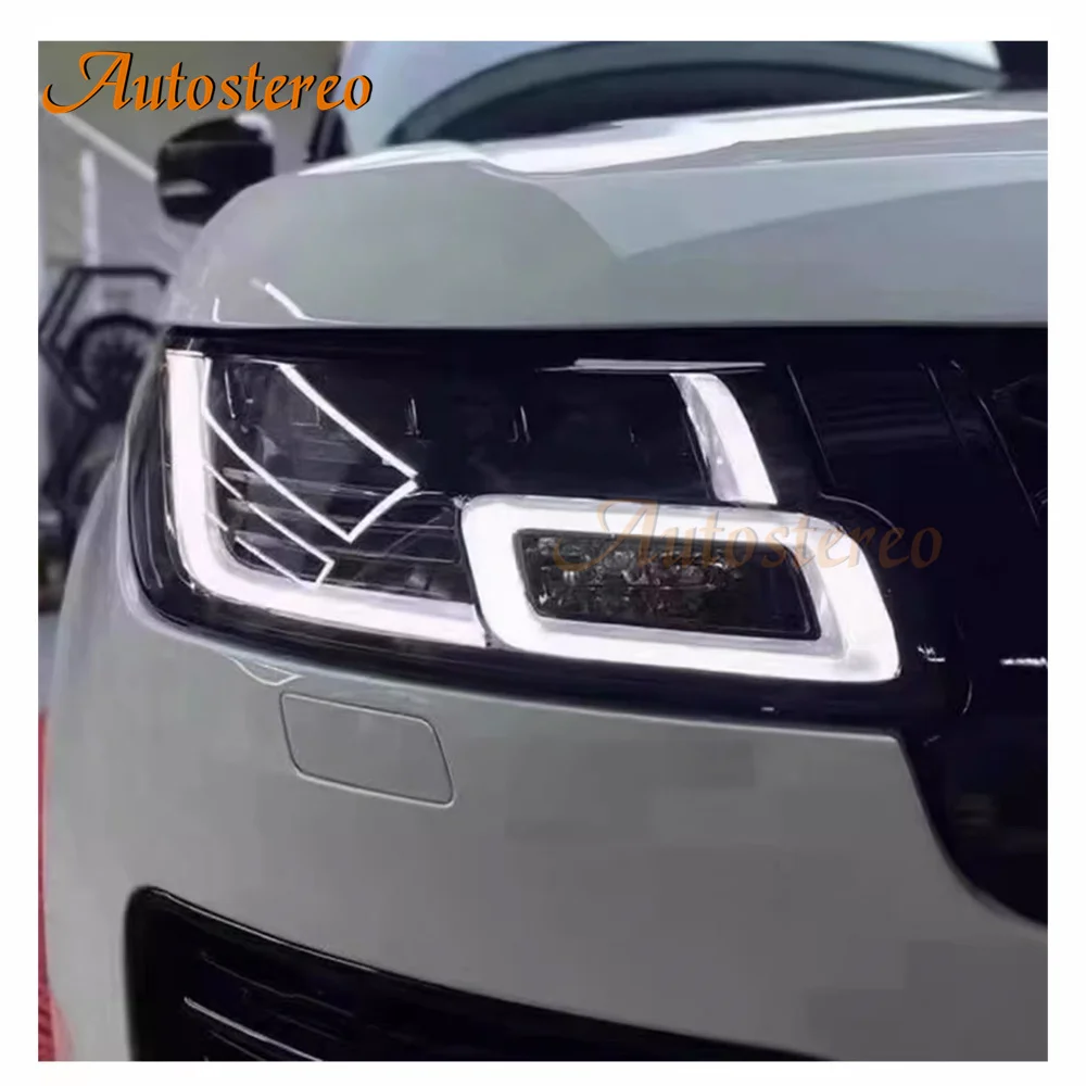 2023 стиль 4 светодиодные передние фары автомобиля для Range Rover Sport L494 высокого качества задние модифицированные в сборе
