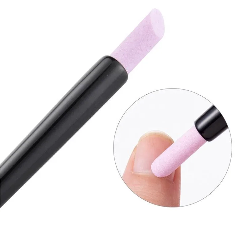 
Manicure tools Stone Sanding Nail file tool cuticle pusher nail stick dead skin tool Nail Art Pen 