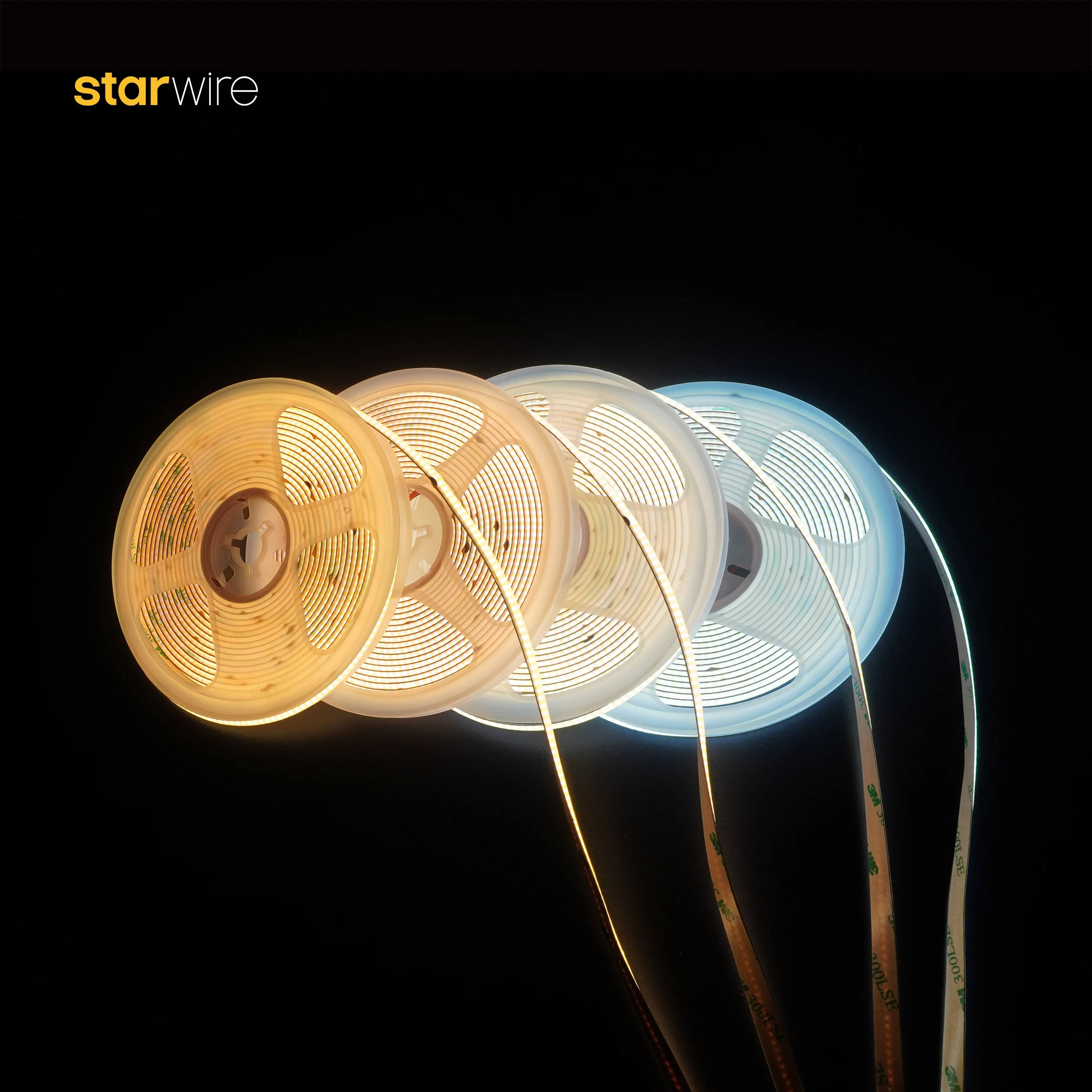 China Golden Supplie Mini 14W 3.5M 480Leds 24V Cob Led Strip 4Mm Fpcb
