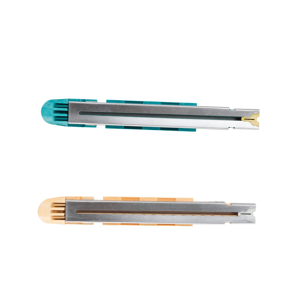 endoscopic linear cutter stapler and cartridge for surgical use with ce iso