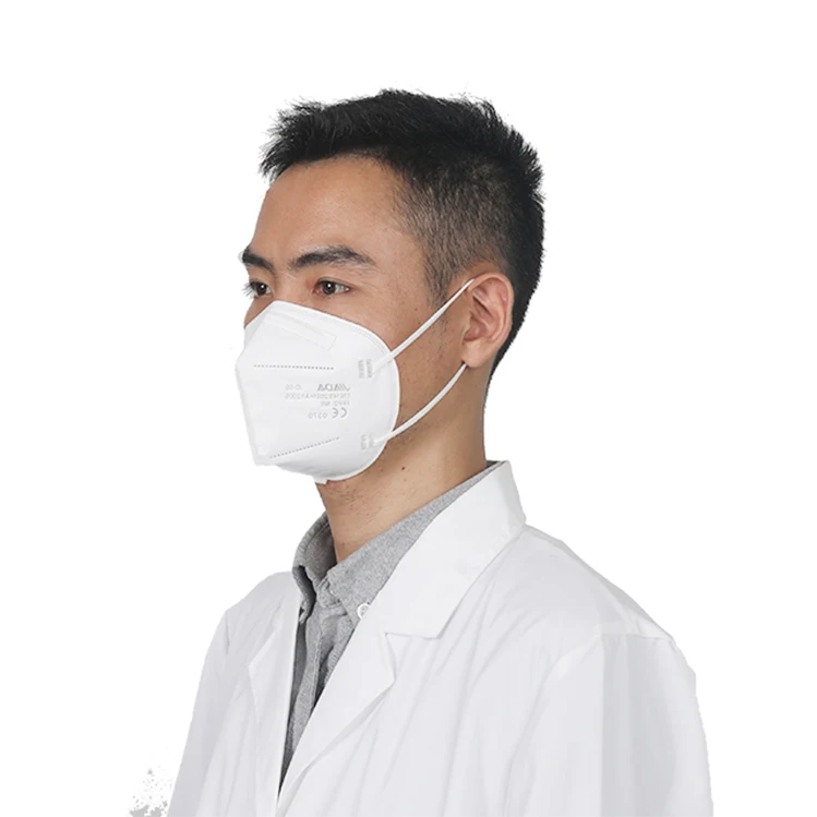 
Hot Sale White Non-Woven Multi-Layer Ffp2 Masque Disposable Protective FFP2 mundschutz Earloop Face Mask 