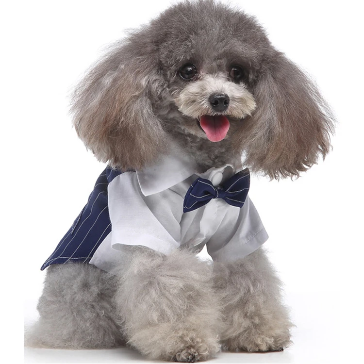 Amazon Explosive Custom Pet Clothes Dresses Tuxedos Wedding Dresses High-End Dog Clothes