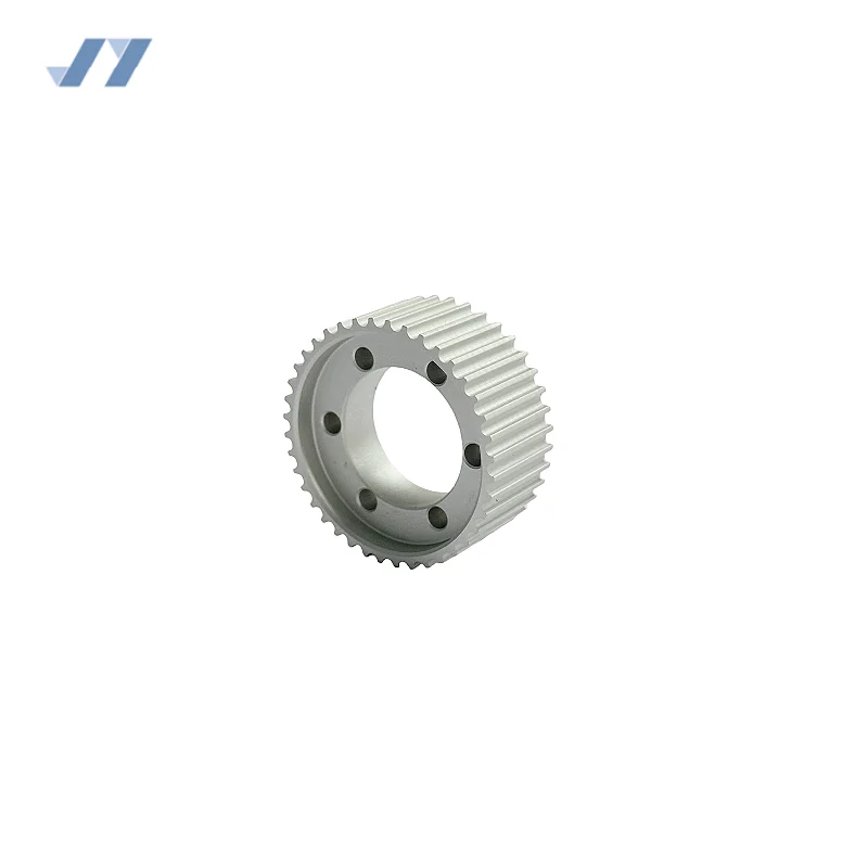 Unique Design High Quality 40 Teeth Aluminum Natural Anodizing Timing Belt Pulley for Machinery