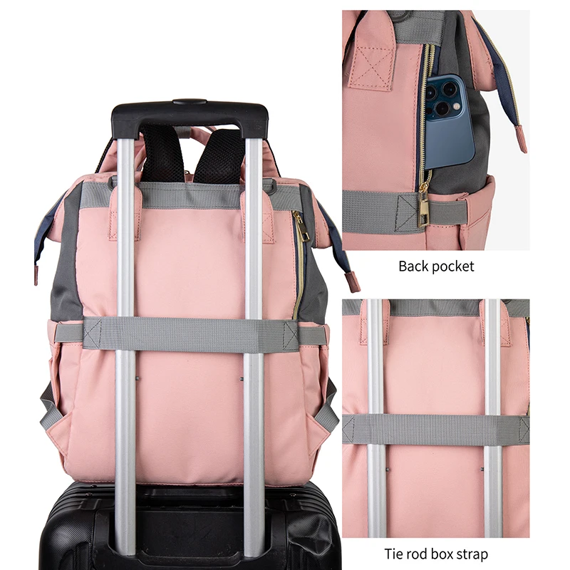 14/15.6/17 Inch Women Men Travel   Business Computer Bag College Laptop School Bags Backpacks with USB Port