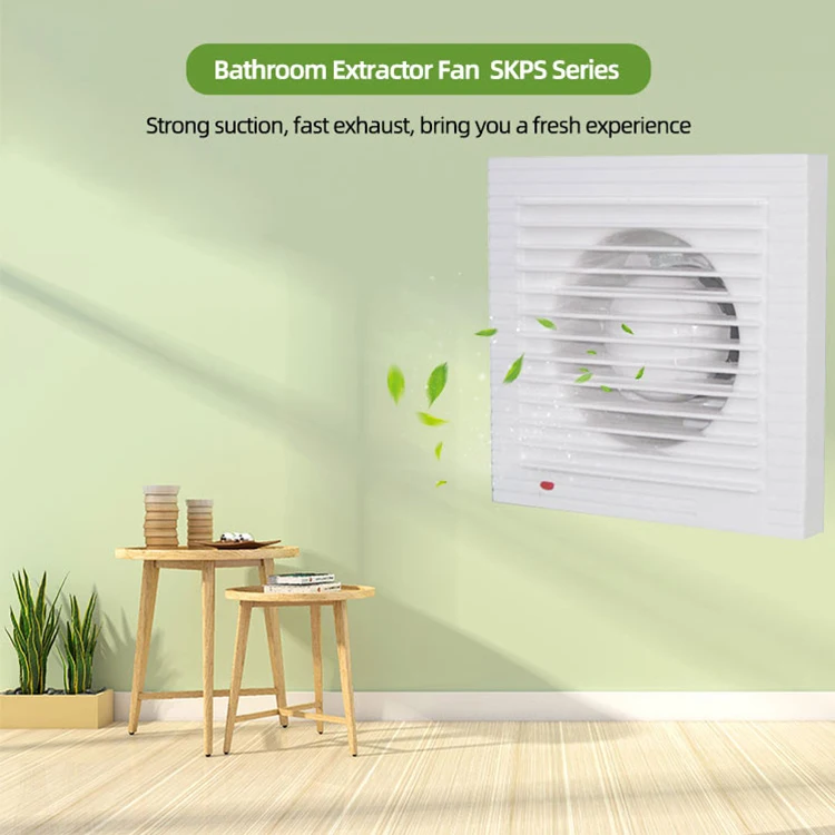 SEICOI 2023 New Style Installing Bathroom Extractor Fan IPX2 Strong Wind Shower Electric Fan With Timer Water Proof