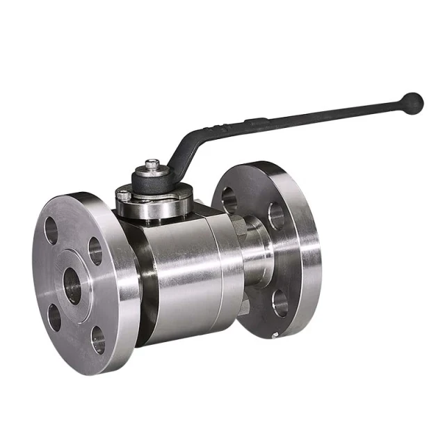 high pressure 150-2500LBS 2PC RF RTJ flanged ball valve with longer stem