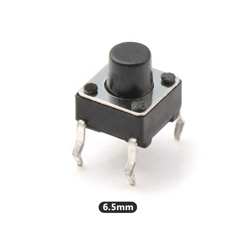 6x6mm Tact Switches 6.5mm/6mm/7mm/7.5mm 6*6 mm Tactile Switches