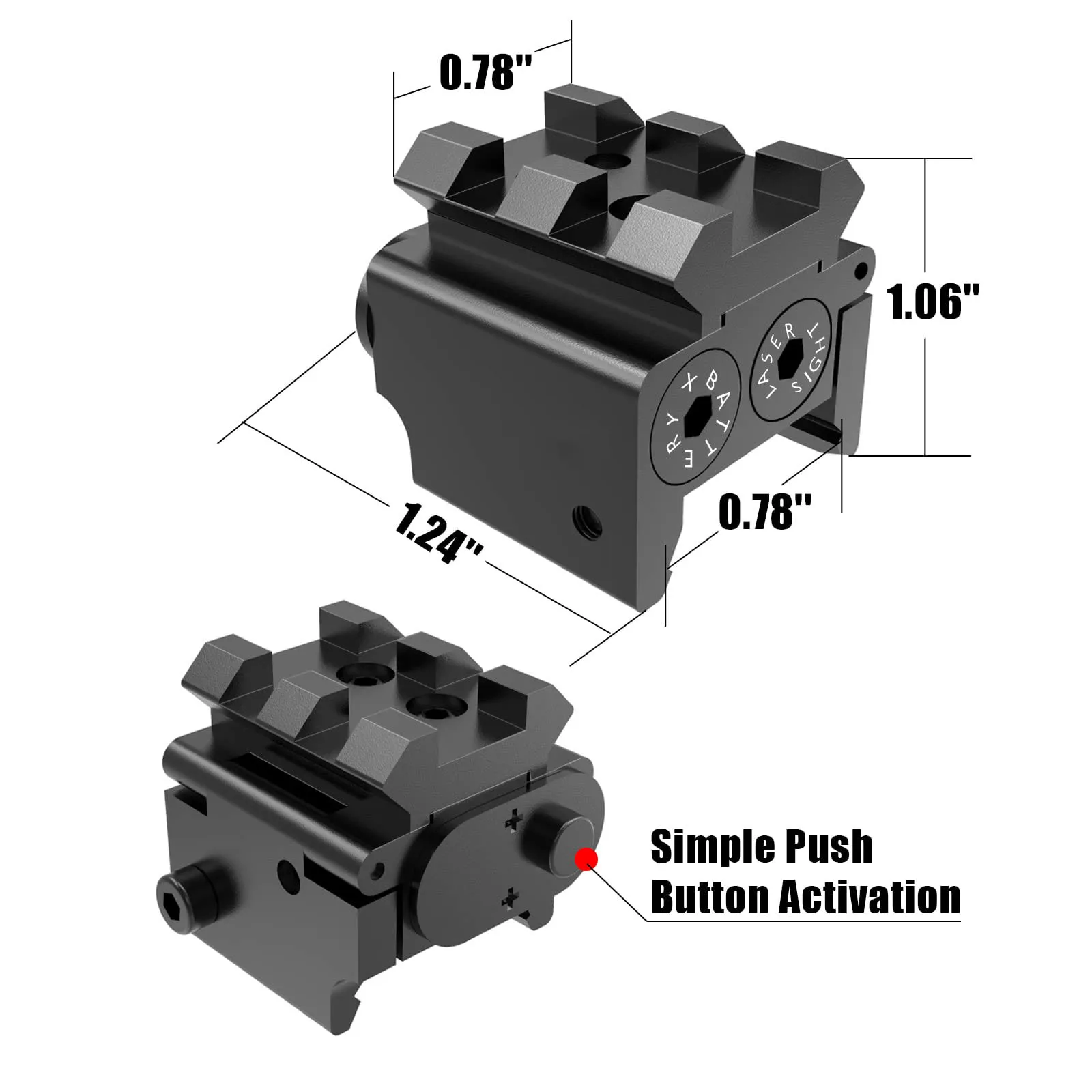 OEM Mini Green Laser Sight Green Laser Pointer