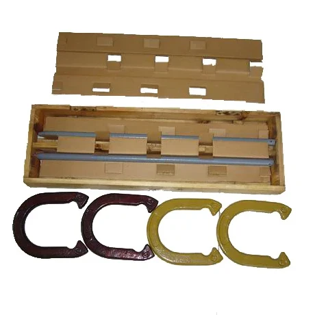 wooden package horseshoes game set ring toss game  HRHS02