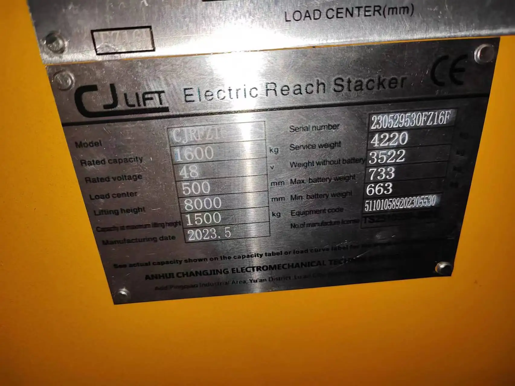1.5ton Electric Reach Stacker Truck 1500kg stand On Electric Forklift reach Truck with curtis controller
