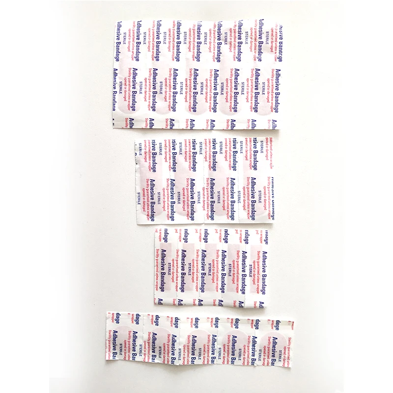 Medical cotton elastic fabric sterile band aid/first aid plaster/adhesive bandage sterips