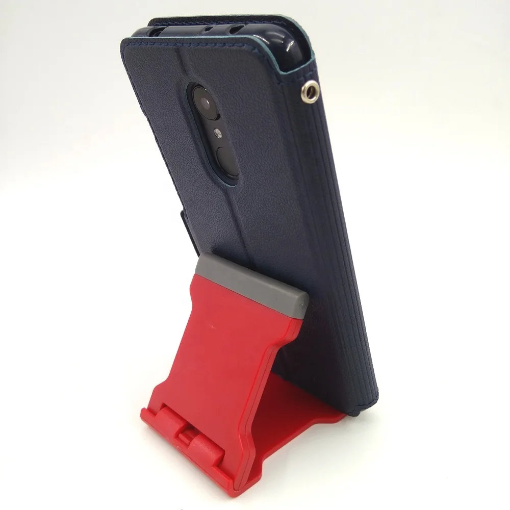 Promotion business gifts foldable portable desktop cell phone stand holder for office desk travel accessories