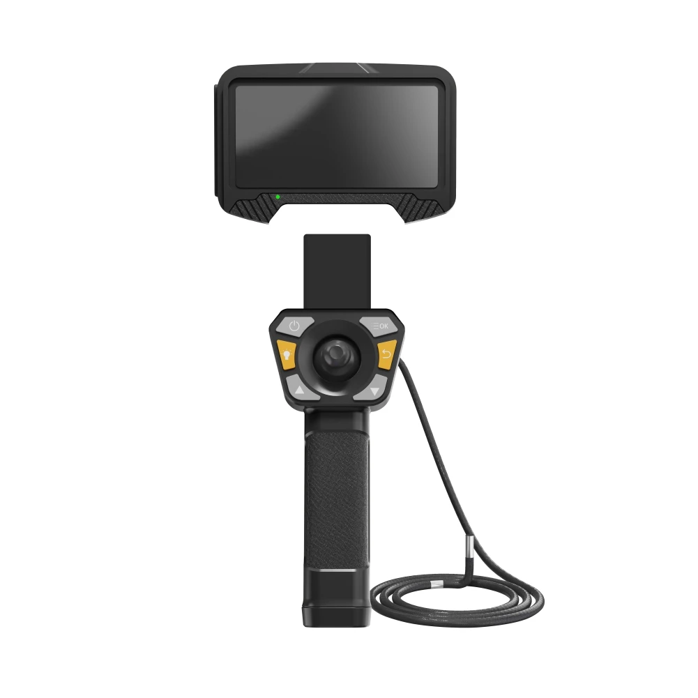 High Lumen LED HD wifi Industrial endoscope tiny Camera,IP67 probe borescope,sewer borescope camera 5 'IPS screen videoscope