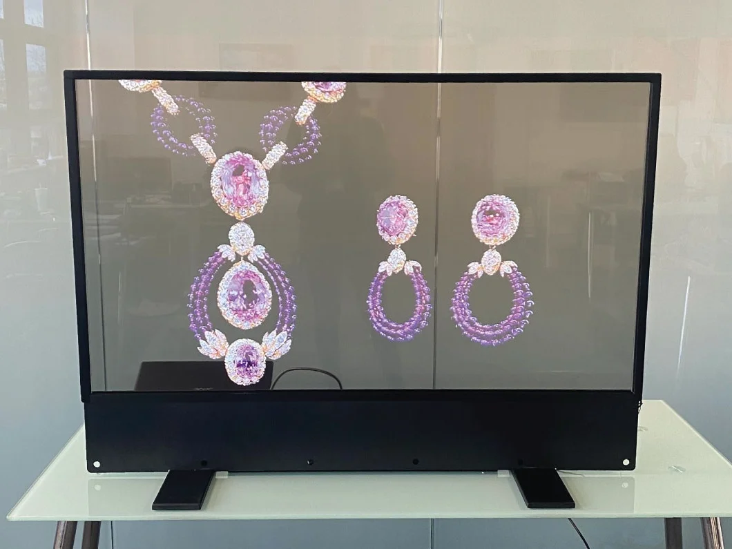 Android 55 Inch Transparent OLED Displays and Transparent Interactive Smart OLED Touch Display Screens