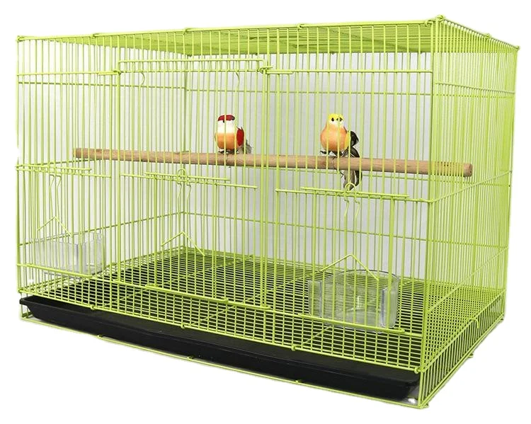 Rushed Green Big Size Bird Cage Solid Bird Cage For Wholesale China Cages For Parrots Bird
