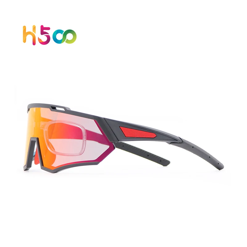 Suitable new design outdoor anti uv polarized lens running cycling glasses sport sunglasses sport glasses