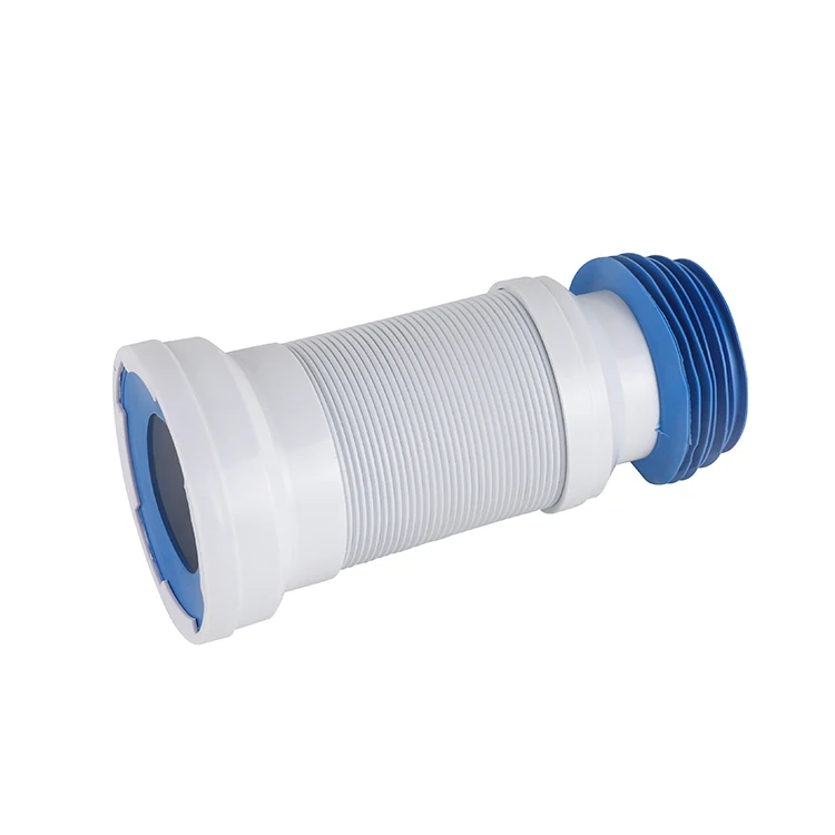 Factory Flexible Angular Bend Toilet Connection Pipe Toilet Bowl Connecting Tube Pan Connector