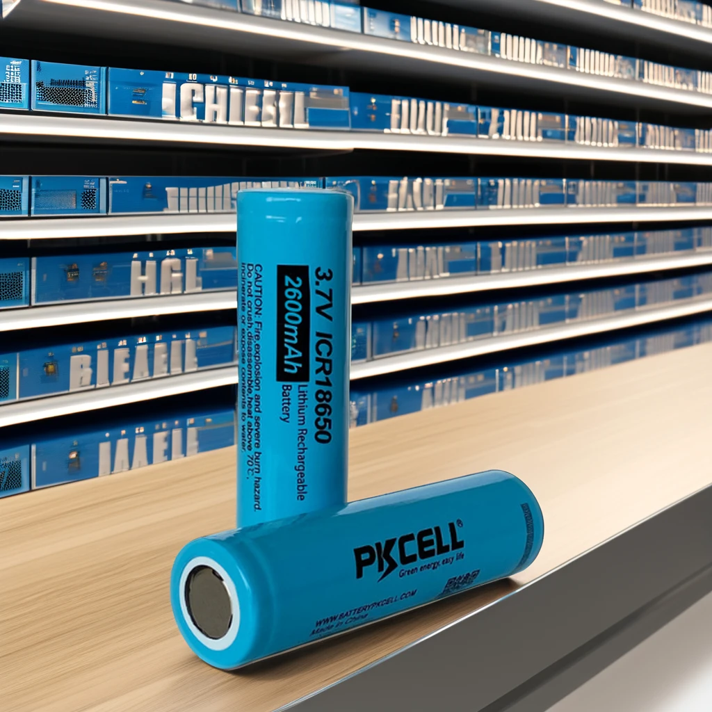 3.7V 2600mAh 18650 Cycles Lithium Ion Battery Electric Bicycles/Scooters Golf Carts Boats Toys 24V Solar Cell