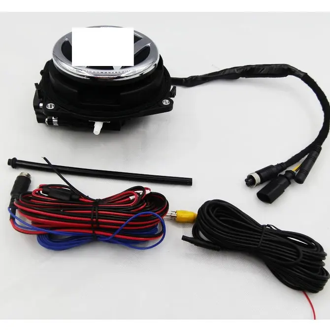 Flip Reversing Car Trunk Handle Camera Rear View Backup Camera for VW Golf