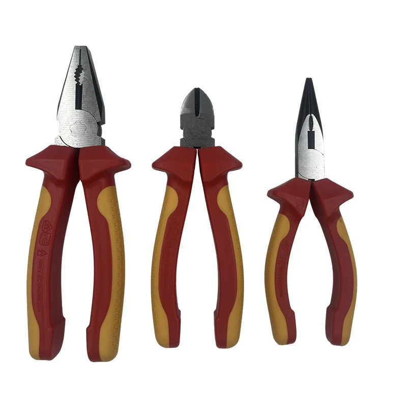 Wholesale Price Brand New multifunctional electrical pliers combination crimping cutting pliers with insulated anti slip handle