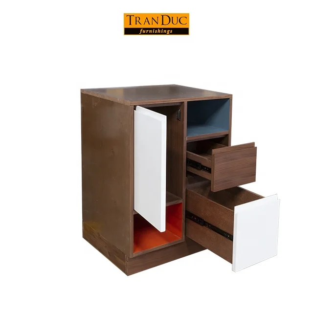 Hotel cabinet in luxury hotel bedroom set - hotel furniture 5 star