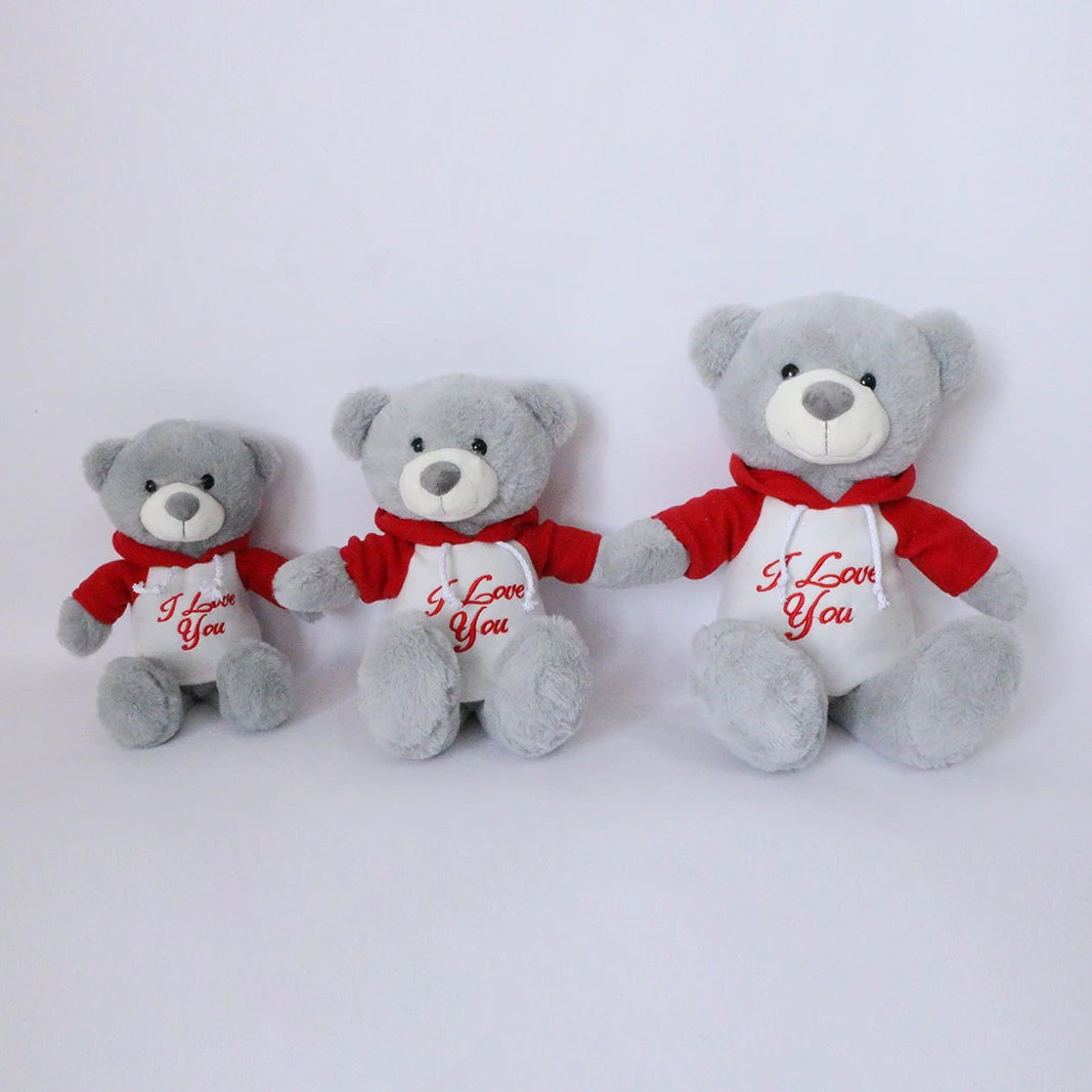 Wholesale Valentines Day Gift Plush Stuffed Animal Teddy Bear Toys Free Design Customized Doll Custom Animal Manufacturer
