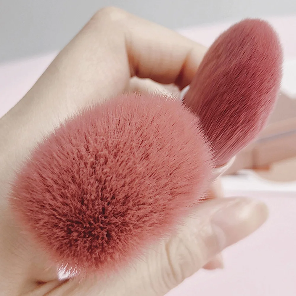 Wholesale Private Label Mirror Face Plastic Cheap Logo Portable 5pcs Small Synthetic Green Vegan Pink Travel Makeup Brush Set