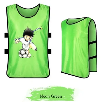 
Professional custom manufacturer cheap sublimation soccer vest reversible sports football running training mesh bibs 