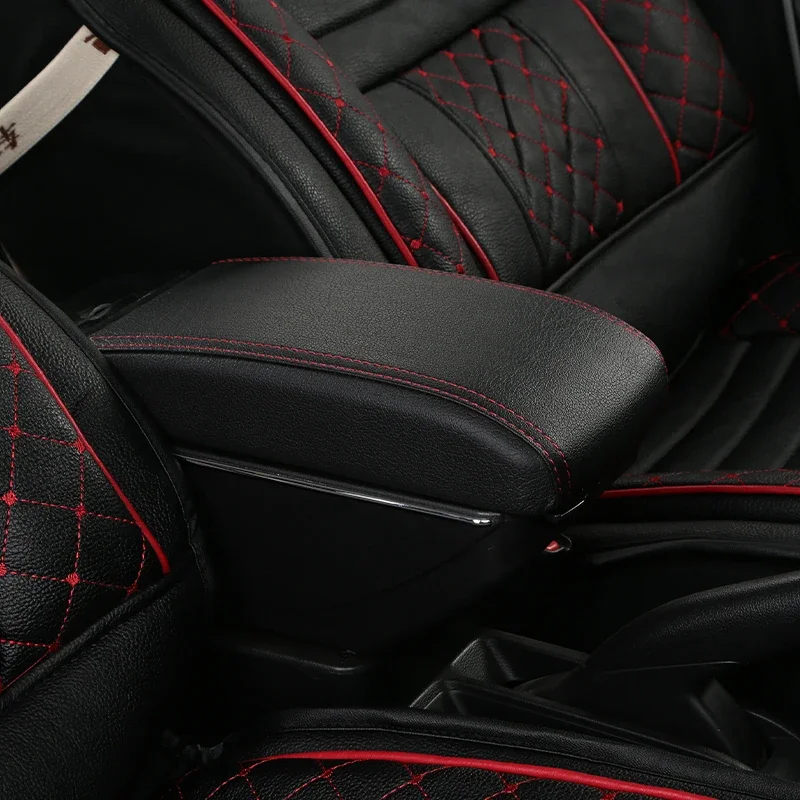 For Chery A13 Very Celer Fulwin Armrest Box Arm Elbow Rest Car Center Console Storage Case Accessories with Cup Holder