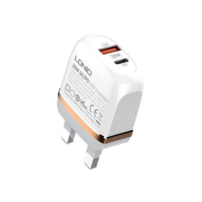 LDNIO A2316C устройство док-станция Qualcomm Quick charge 3 0 Type-c порт USB стены мобильный телефон зарядное для быстрой зарядки iPhone