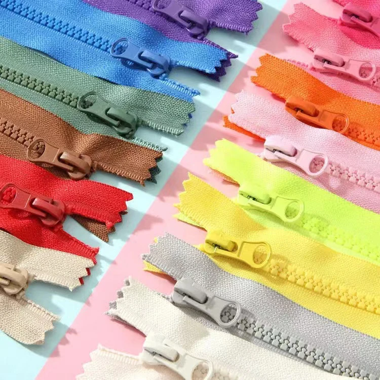 Factory direct rainbow zipper can be invisible to hide teeth clothing backpack invisible zipper