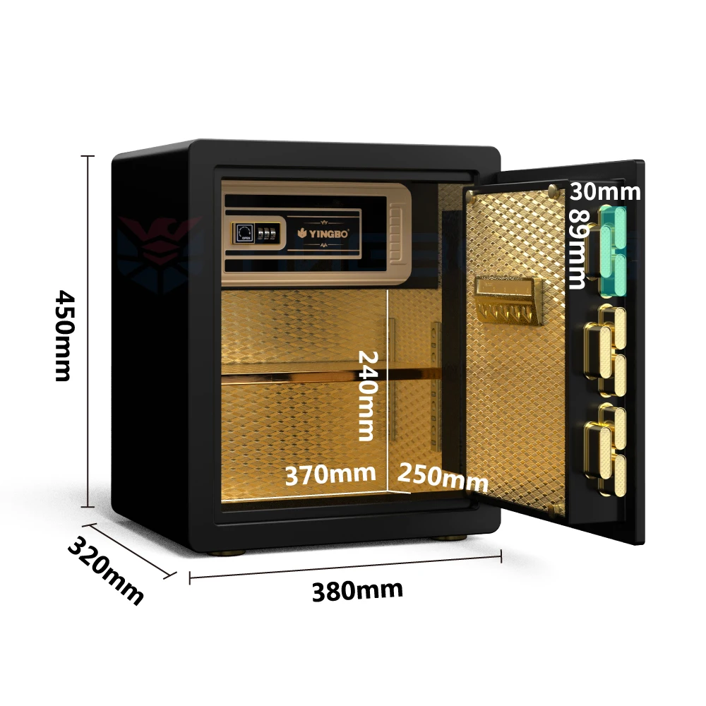 high security digital passcode safe box for sale business smart safes