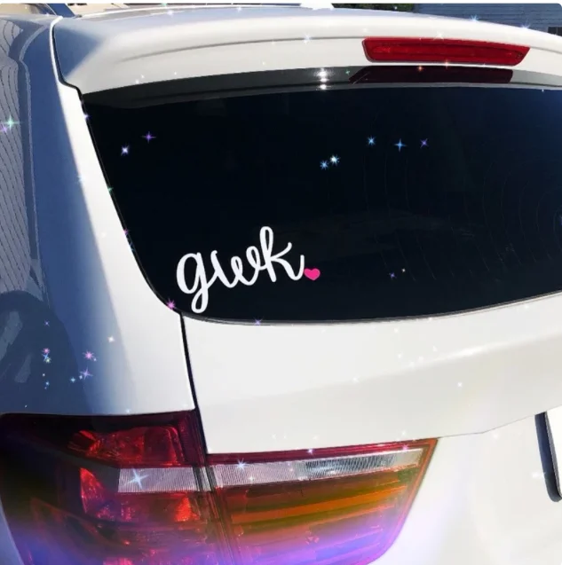 custom car sticker for appearance decoration of cars